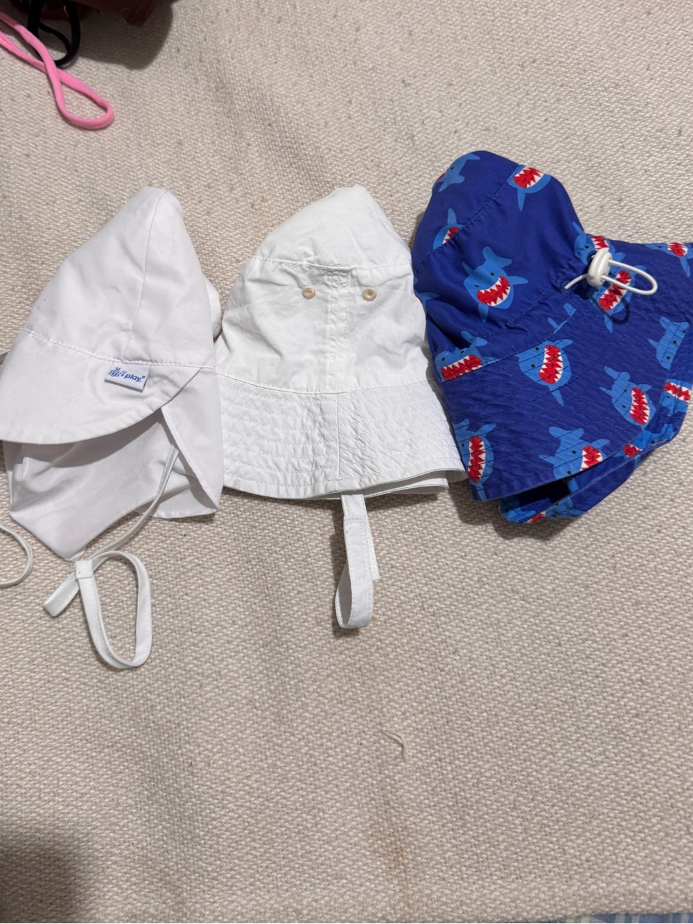 Baby and Toddler Sun Hat Trio